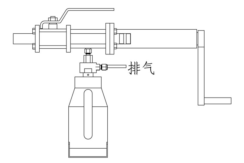 WH-21Z8型在線取樣(yàng)器（密閉式耐壓瓶）